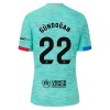 Camiseta de fútbol FC Barcelona Gundogan 22 Tercera Equipación 23-24 - Hombre